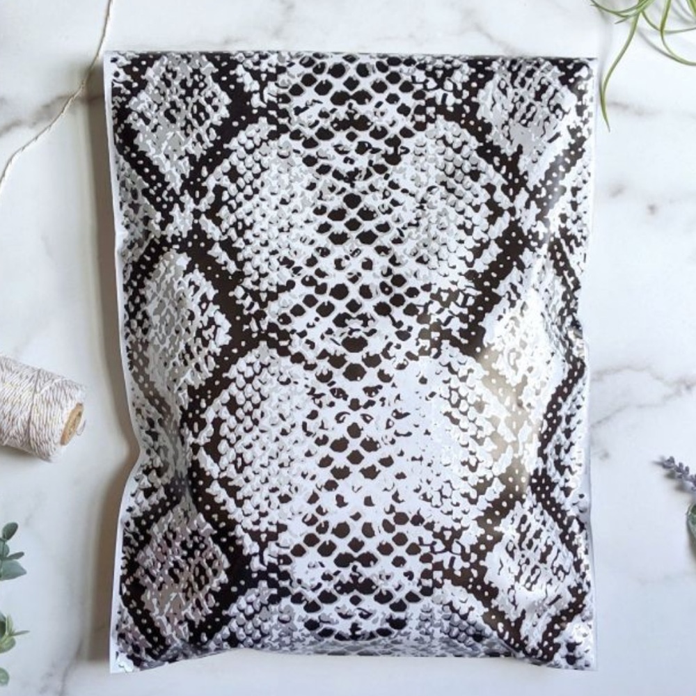 Snake Print Polymailers 10x13 Pack of 50